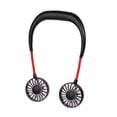 thumbnail image 5 of Hand Free Mini USB Personal Fan Rechargeable Portable Headphone Design Wearable Neckband Fan,3 Level Air Flow,360 Degree Free Rotation Perfect for Sports,Office and Outdoor, 5 of 6