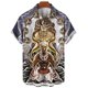 thumbnail image 3 of Camisas de verano para hombre, estampado 3D de Umbanda, ropa de hombre de alta calidad, sudadera informal, camisa hawaiana, camisas y blusas de manga corta, 3 of 5