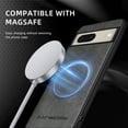 thumbnail image 5 of ELEHOLD PU Leather Case For Google Pixel 8A Slim Magnetic Shockproof Cover, [MagSafe Compatible], [Lens&Screen Protection], Drop protection Case - Gray, 5 of 11