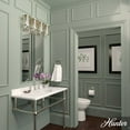thumbnail image 3 of Hunter - Astwood 4-light Alturas Gold, Medium Size Vanity Light, Dimmable, Caged Style, for Bedrooms, Dining, Living Rooms - 48011, 3 of 8