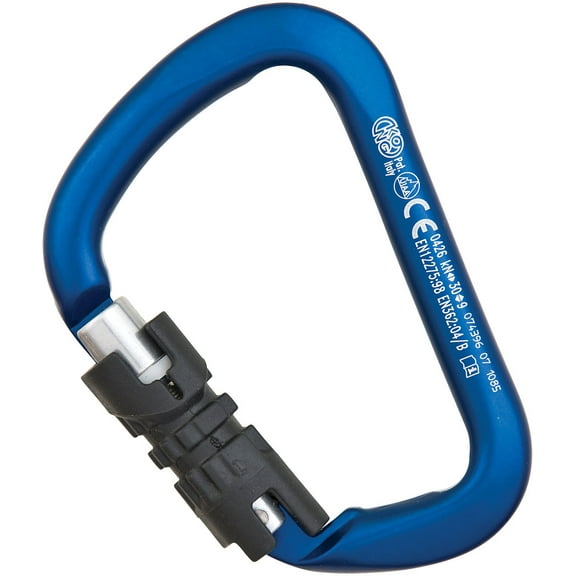 Kong X-Large Aluminum Anodized Carabiner-RED