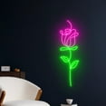 thumbnail image 5 of Handmadetneonsign Rose Neon Sign, Rose Flower Neon Light Wall Art Decor, Floral Led Light Wall Decor, 5 of 5