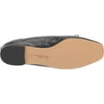 thumbnail image 4 of Sam Edelman Meadow Black Patent Slip On Squared Toe Bow Detailed Ballet Flats (Black Patent, 6.5), 4 of 6
