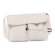 thumbnail image 2 of Bolso de hombro de lona sencillo para mujer, bolso multifuncional ajustable a la moda para mujer Blanco Yuyangstore Bolso de hombro para mujer, 2 of 8
