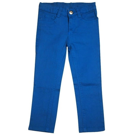 Carter Uniform - Carters Watch the Wear - Little Girls Twill Pant Blue / 4