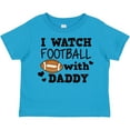 thumbnail image 3 of Inktastic I Watch Football with My Daddy Boys or Girls Toddler T-Shirt, 3 of 5