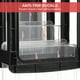 thumbnail image 4 of Caja de almacenamiento de escritorio transparente de 3 niveles tipo cajón, organizador de cosméticos y artículos diversos de plástico (negro y transparente), 4 of 7