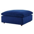 thumbnail image 6 of Sectional Sofa Set, Velvet, Blue Navy, Modern Contemporary Urban Design, Living Lounge Room Hotel Lobby Hospitality, 6 of 10