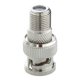 thumbnail image 3 of 50Pcs Adaptador de Conectador Coaxial de Enchufe de BNC de Macho A F Hembra para Camara del CCTV, 3 of 4