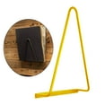thumbnail image 3 of tredstone Triangle Wall Mounted Magazine Vinyl Records Storage Rack Golden, 3 of 9