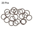 thumbnail image 2 of Uxcell Fluorine Rubber O-Rings 28mm OD 23mm ID 2.5mm Width FKM Seal Gasket, Brown 20pcs, 2 of 3