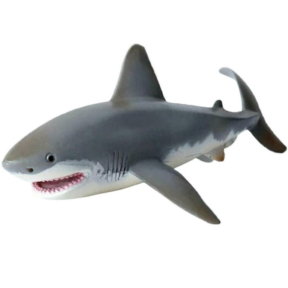 White Shark Plush Toy with Realistic Movement