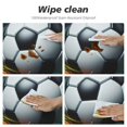 thumbnail image 4 of PIKWEEK  Sports Football Round Fitted Tablecloth  Fitted Table Cloth for Round Table Waterproof Wipeable Round Elastic Table Cloth Circular Table Cover with Elastic Edge, 4 of 7