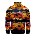 thumbnail image 4 of Nueva chaqueta con cremallera y estampado de estilo hawaiano de alta calidad para hombre, ropa de calle informal de manga larga, chaqueta holgada con gráficos lavados, 4 of 5