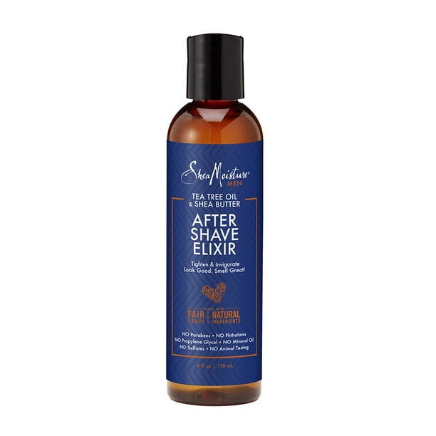 SheaMoisture After Shave Elixir Tea Tree Oil & Shea Butter 4 oz