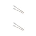 thumbnail image 3 of Matsuzay Pinzas para alimentos Pinzas de cocina para servir ensaladas de acero inoxidable Pinzas lavables Type2 NO2, 3 of 6