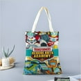 thumbnail image 2 of Transformers: Rescue Bots Bolso de tela con estampado de lienzo para mujer, bolsa de compras reutilizable y estética, con cremallera interior, regalo para mujer,40*40cm., 2 of 6