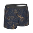 thumbnail image 2 of KLL Tropical Butterfly Men's Cotton Boxer Briefs Underwear-Small, 2 of 8