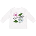 thumbnail image 3 of Inktastic Mississippi Magnolia Flowers and Leaves Boys or Girls Long Sleeve Toddler T-Shirt, 3 of 5