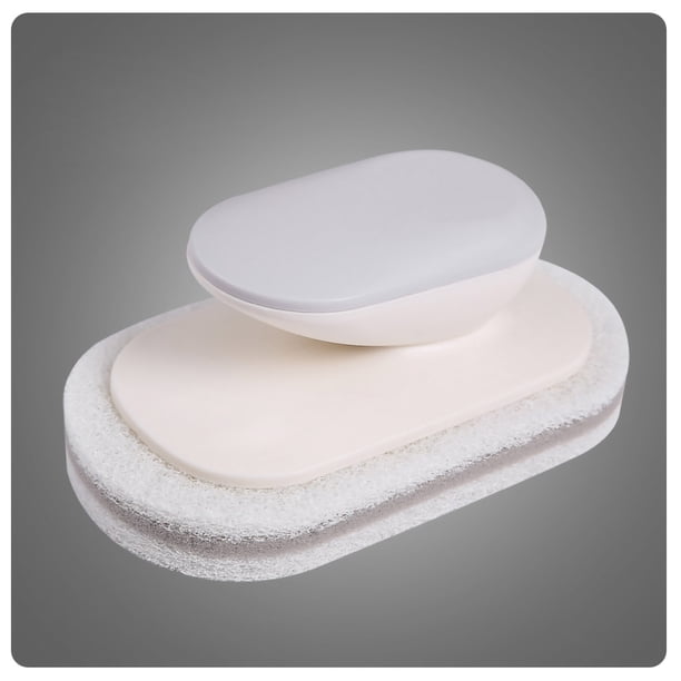 Esponja De Limpieza Cepillo De Encimera Esponja De Cocina Cepillo De Limpieza Esponja De Limpieza Cepillo De Encimera Con Mango Multifuncional Hogar Cocina Estropajo Gris Avanzado ANGGREK Otros