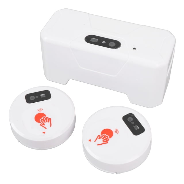 Automatic Toilet Flusher Kit, External Touchless Sensor Toilet Flusher 1800mAh for Home Public Use