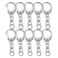 thumbnail image 3 of Metal Lobster Claw Clasp D Keychain Hardware Durable DIY Accessories Replacement B, 3 of 9