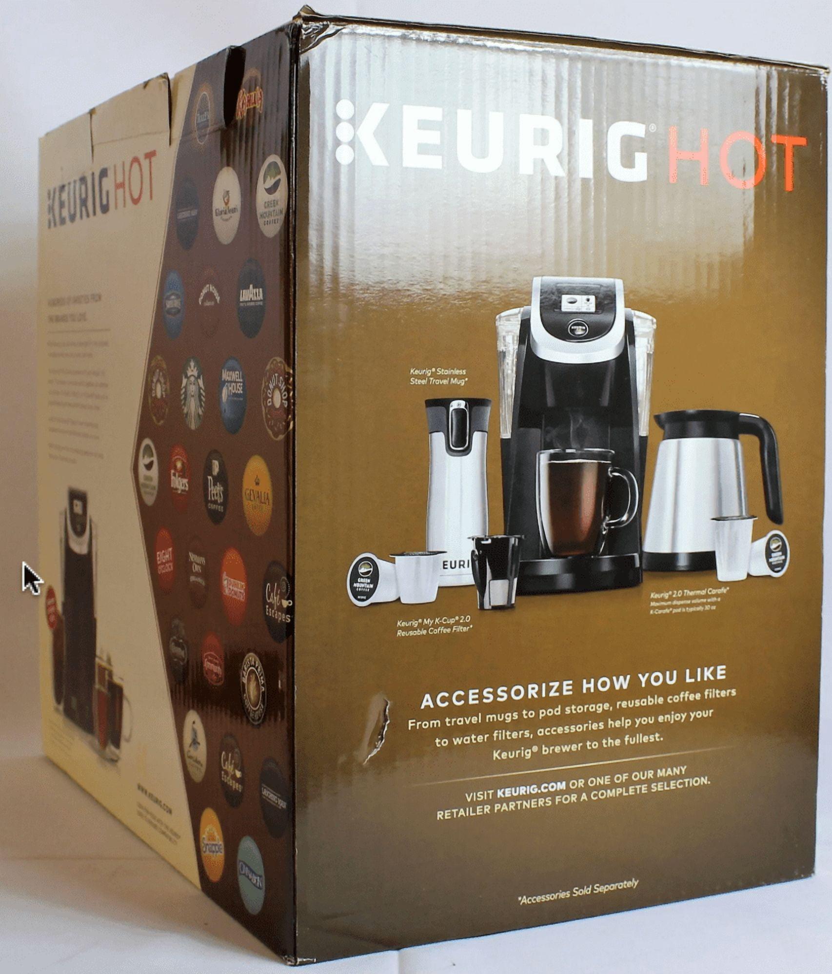 Keurig K250 Single Serve Coffee Brewer, Black