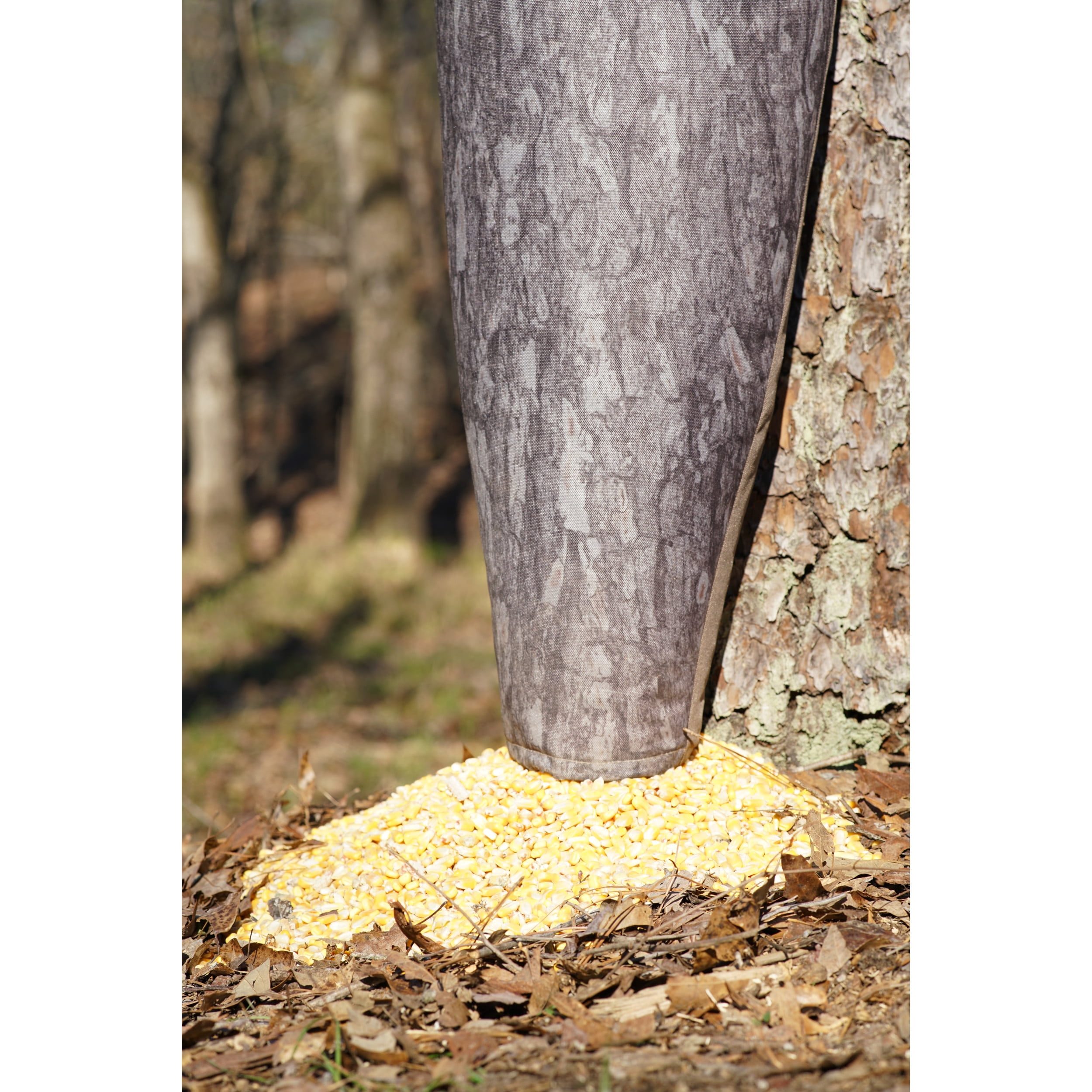 Moultrie 100lb Gravity Feeder Bag - Tree Mount Gravity Feeder - No Battery Needed - Easy Setup