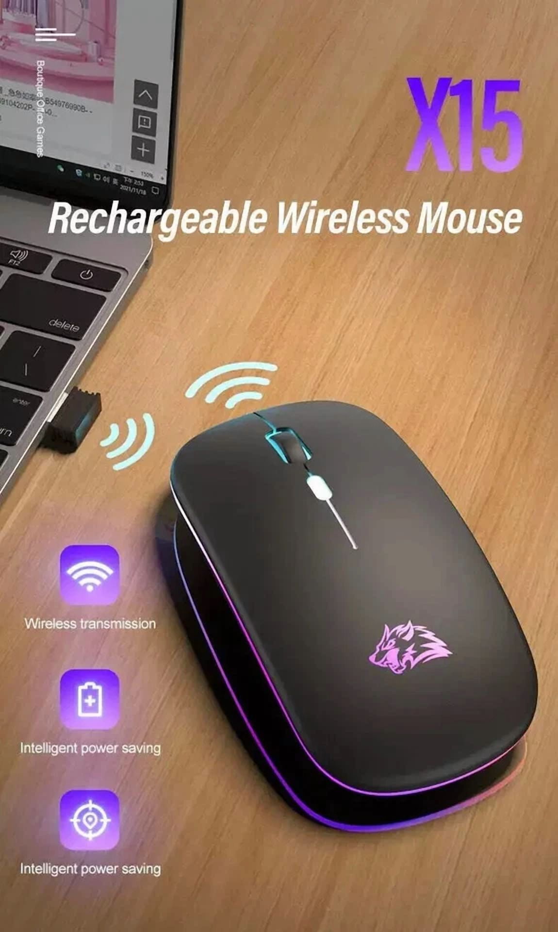 BUTTERFLY- Wireless Mouse Bluetooth And 2.4Ghz Dual Modes Rechargeable Rgb Ergonomic Silent