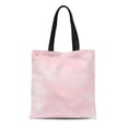 thumbnail image 1 of NUDECOR Toile Fourre-Tout Coloré Aquarelle Rose Clair Subtile Rouge Blanc Aquarelle Pastel Durable Réutilisable Sac d'Épicerie Épaule, 1 of 1