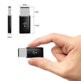 thumbnail image 5 of 10 Pack Micro USB to Type C Adapter Converter USB-C Connector For Samsung LG Google (Black), 5 of 9