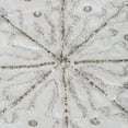 thumbnail image 3 of Vickerman Decorative 14" x 20" Banded Snowflake Pillow, 3 of 4