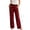 Wine, variant on Ohufall Pajama Pant for Women Plaid Elastic Waist Soft Pant Sleep Lounge Comfort Casual Sleepwear