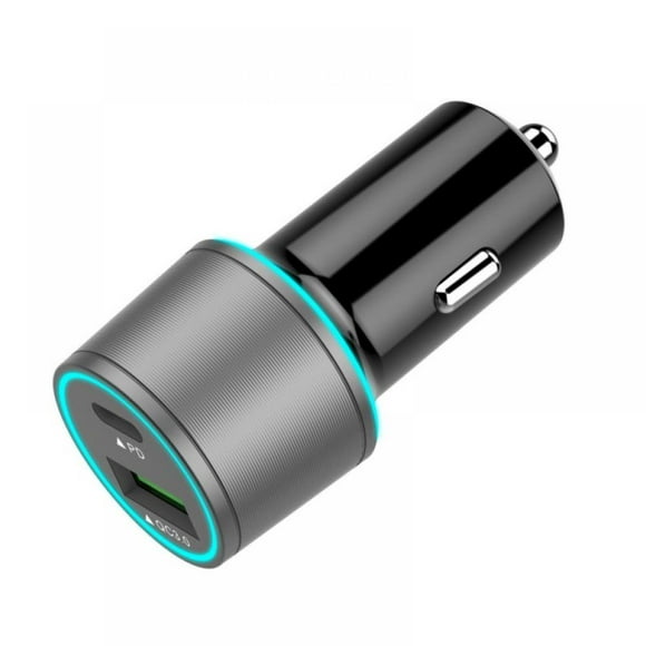 Car Charger Adapter For 12PD Car Charging Cigarette Lighter Flash Charger High-load Charger Full Multi-function QC Fast Charge Car Charger