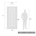 thumbnail image 4 of Levitt 1-Light Outdoor Semi-flush in Natural Black with Natural Black, 4 of 4