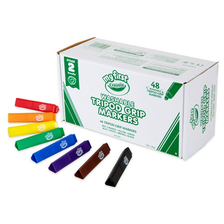 My First Crayola® Classpack® Tripod Grip Washable (Best First Strike Marker)