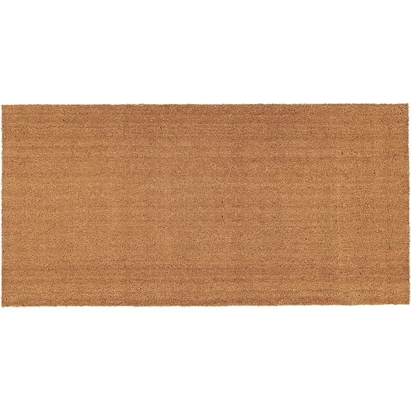 ERDS-Home & More 153553672 Natural Coir and Vinyl Doormat 3-Feet X 6-Feet