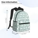 thumbnail image 2 of Disketp White Swan Mochila Ligera Clásica con Múltiples Bolsillos, Mochila Casual para Hombre y Mujer, Ideal para Escuela, Trabajo y Viajes, 2 of 6