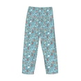 thumbnail image 3 of Lsque Funny Cartoon Animals Print Men's Pajama Pants, Lounge Pant - Comfortable Home Wear,Elastic Waistband, Stylish Design-Small, 3 of 9
