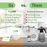 BugMD Bed Bug Trap (1 Pack, 12 Traps) - Interceptors, Bed Bug Prevention, Sticky Glue Traps, Insect Trap Indoor