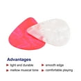 thumbnail image 4 of Púas De Guitarra Unique Bargains 0,71mm Grosor Multicolor Paquete De 24, 4 of 5