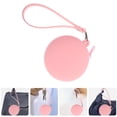thumbnail image 2 of Liukekj Mini Round Silicone Keychain Pouch for Women, Small Portable Wallet Bag, Cute Purse for Kids and Everyday Use, 2 of 10