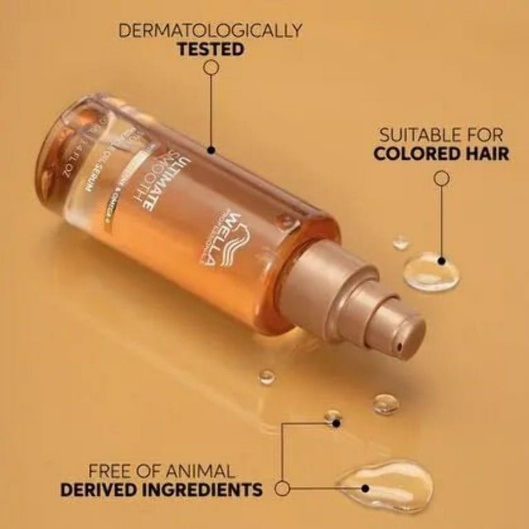 Wella Ultimate Smooth Miracle Oil Serum - 3.3 oz Nourishing Hair