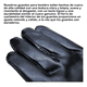 thumbnail image 3 of Guantes De Cuero De Invierno Pantalla Táctil Cálido Y Suave Xtellar negro, 3 of 4