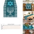 thumbnail image 2 of Hexagon Star Table Runner for Candlelight Festival Christmas Dining Boho Kitchen Tablecloth Decoration, 2 of 7