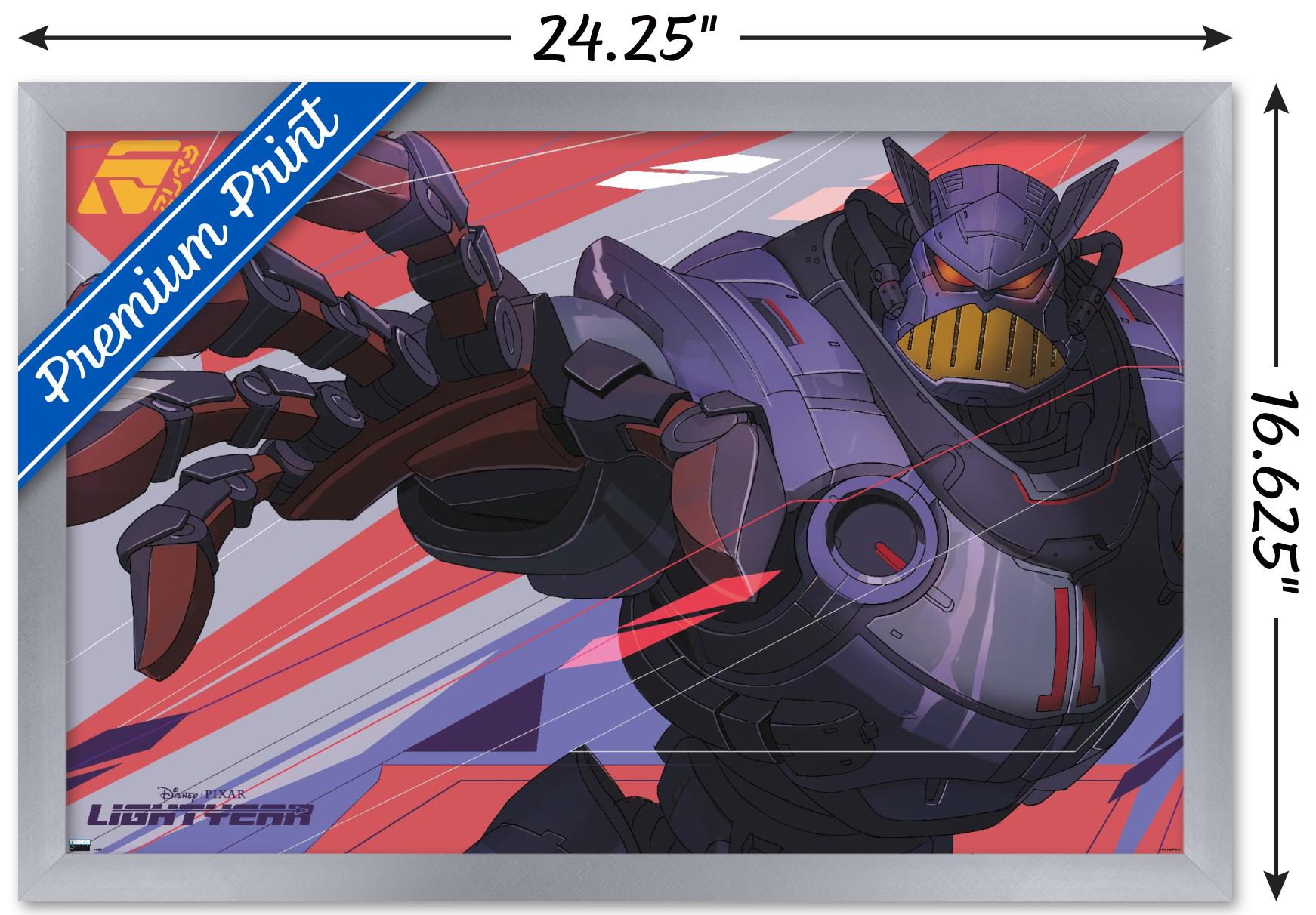 Disney Pixar Lightyear - Zurg Wall Poster, 14.725" x 22.375" Framed