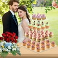 thumbnail image 3 of Soporte para cupcakes YestBuy, soporte acrílico para magdalenas de 4 niveles, 3 of 7