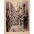 thumbnail image 3 of Camille Bourget 19x24 Black Modern Framed Museum Art Print Titled - Rue Saint-Paul, Rue Eginhard (1855-1912), 3 of 5