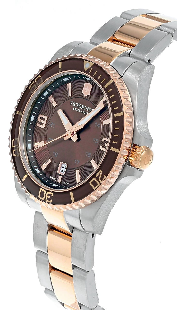 Victorinox Maverick Quartz Brown Dial Men's Watch 241951