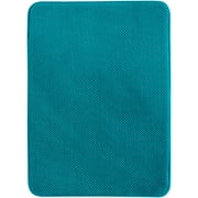 Mainstays Foam Bath Rug, Turquoise, 17" x 23.5"